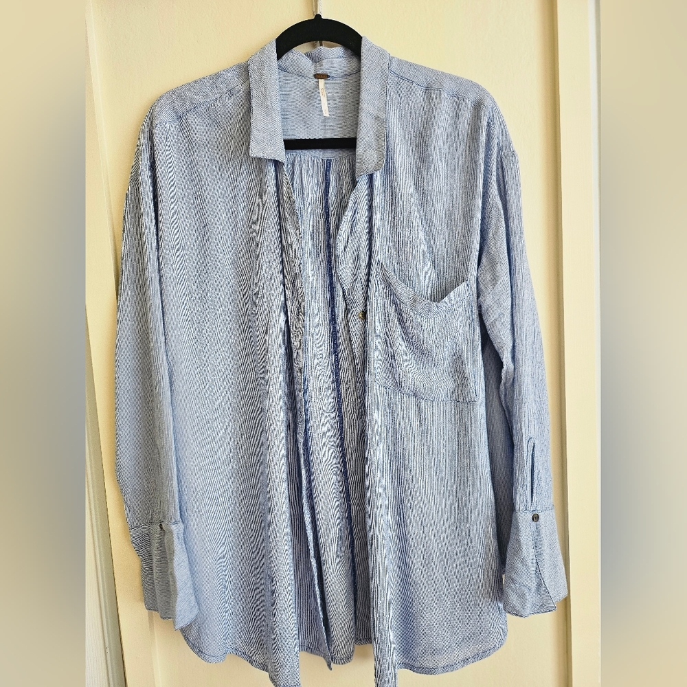 Free people button down top S